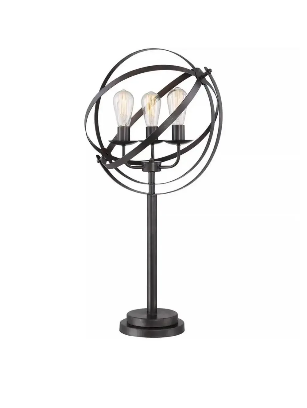 Accent Orbit Table Lamp By Lite Source 33 inch 60.00 watt Matte Black